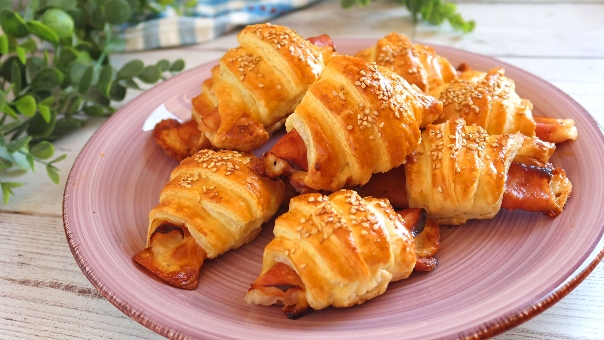 Croissant de Jamón y Queso